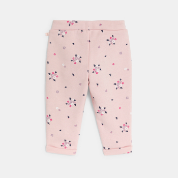 Pantalon molleton rose bébé...