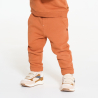 Jogging molleton orange bébé garçon