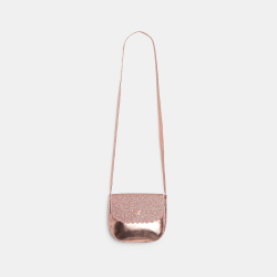 Sac pailleté couleur mordorée Fille