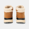 Chaussures montantes fourrées camel garçon