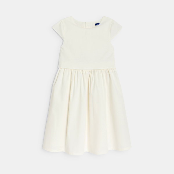 Robe de cérémonie blanc Fille