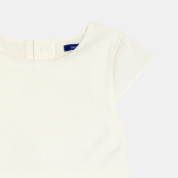 Robe de cérémonie blanc Fille