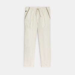 Pantalon carrot élastiqué...