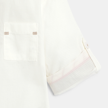 Chemise coton fantaisie col...