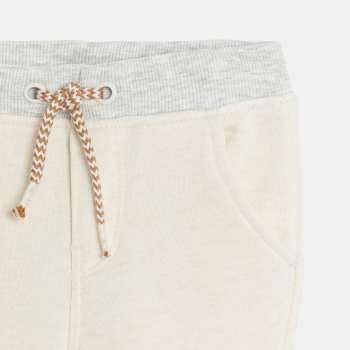 Pantalon jogging blanc bébé garçon