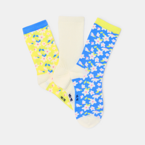 جوارب فاخرة للفتيات (مجموعة من 3 أزواج)