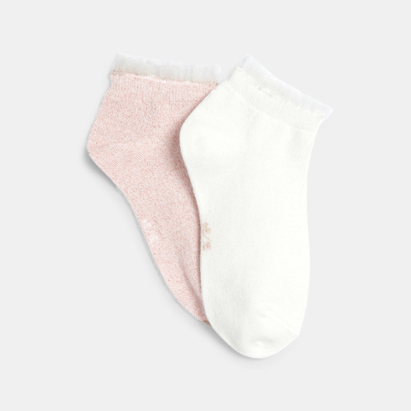 جوارب قصيرة أنيقة (مجموعة من قطعتين) للفتيات