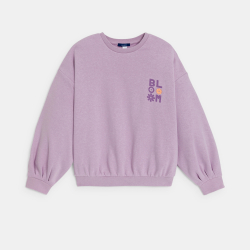 Sweat-shirt en molleton...