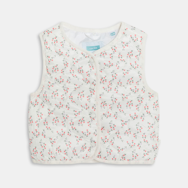 معطف باركا 2 في 1 بقلنسوة وسترة قابلة للإزالة، باللون الأخضر للفتيات الصغيرات