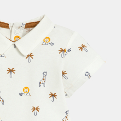 بودي بأكمام قصيرة وياقة...