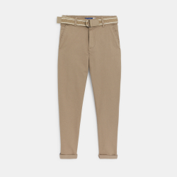 Pantalon chino slim +...