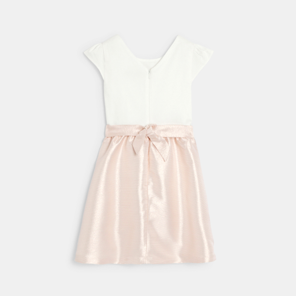 Robe chic bicolore Fille
