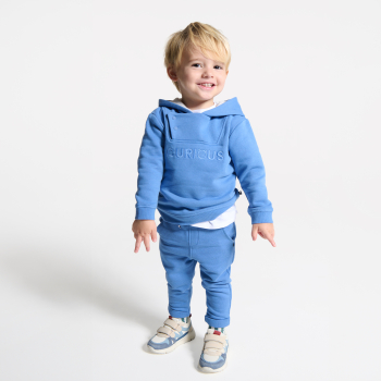 Jogging molleton bleu bébé garçon
