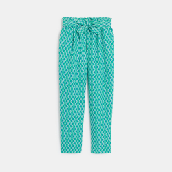 Pantalon fluide imprimé...