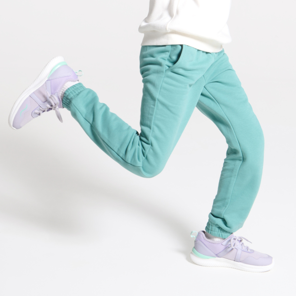 Pantalon de jogging vert Fille
