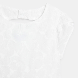 Blouse brodée manches...