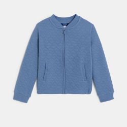Gilet matelassé cœur bleu...