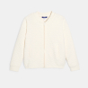 Gilet matelassé cœur blanc Fille