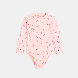 بذلة سباحة وردية اللون...