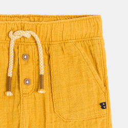 Short coton léger gaufré...