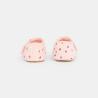 Chaussons cœurs rose bébé fille