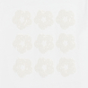 T-shirt manches courtes motif sequins blanc Fille
