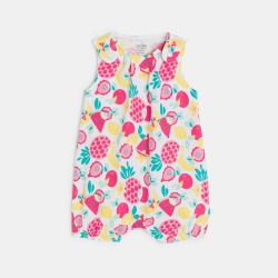 Combi courte fruits multicolore bébé fille
