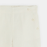 Pantalon à pont écru Fille
