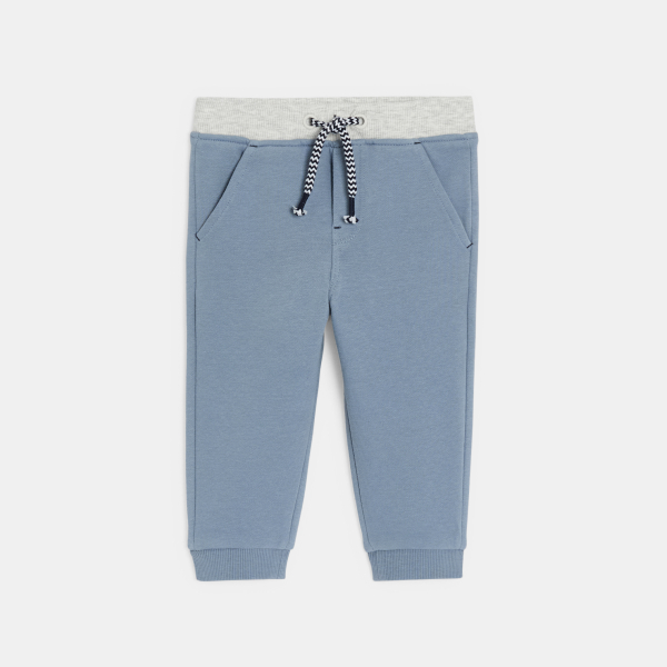 Pantalon jogging bleu bébé garçon