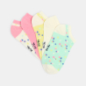 Socquettes colorées Fille (lot de 5 paires)