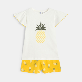 Pyjama short motif ananas...