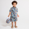 Short coton animaux vert kaki bébé garçon