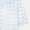 Chemise à petits carreaux bleu ciel Garçon