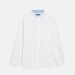 Chemise à petits motifs...