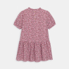 Robe imprimée léopard rose Fille