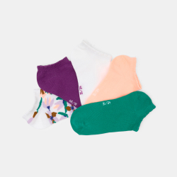 طقم من 5 جوارب للفتيات