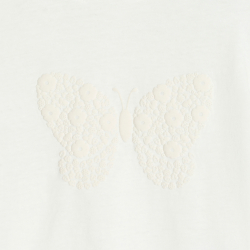 T-shirt papillon manches...