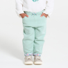 Pantalon souple fantaisie vert bébé fille