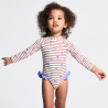 Combi de bain bébé fille