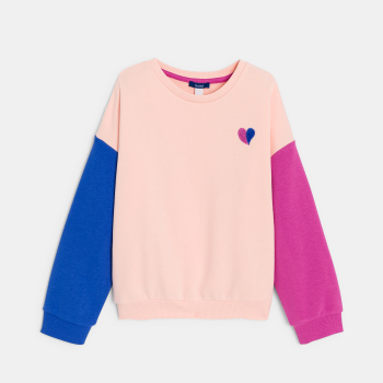 Sweat-shirt en molleton...