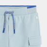 Pantalon de jogging molleton bleu bébé garçon 