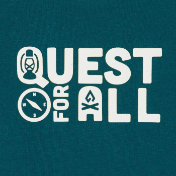 تيشيرت مزين برسالة بأكمام...