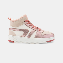 Basket street haute rose fille