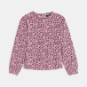 T-shirt léopard rose Fille