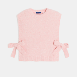 Pull poncho sans manches...