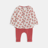 Ensemble bébé fille rose