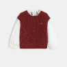 Pull chemisier fille