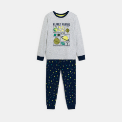 Pyjama garçon gris