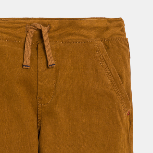 Pantalon Jogger garçon marron