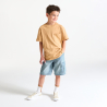 Bermuda en jean délavé bleu Garçon